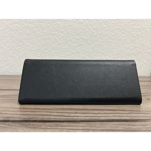 Via Spiga Eyeglasses/Sunglasses Folding Black Triangle Case "Only Case" - Picture 3 of 6